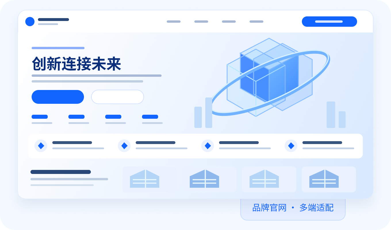 企业官网定制设计展示